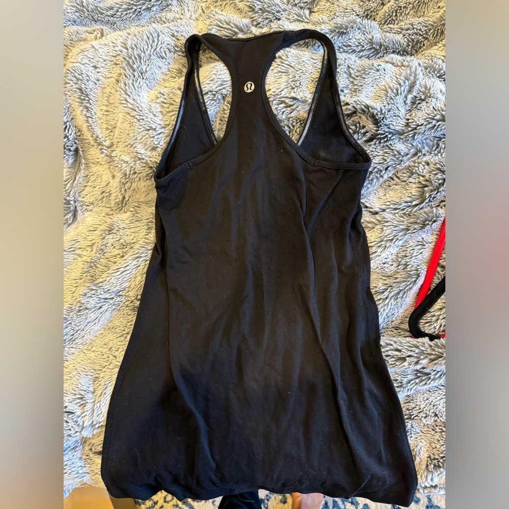 Lululemon Women's Black Tank Top